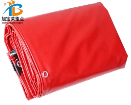 红色刀刮布
