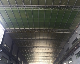 彩钢棚结构改造雨蓬